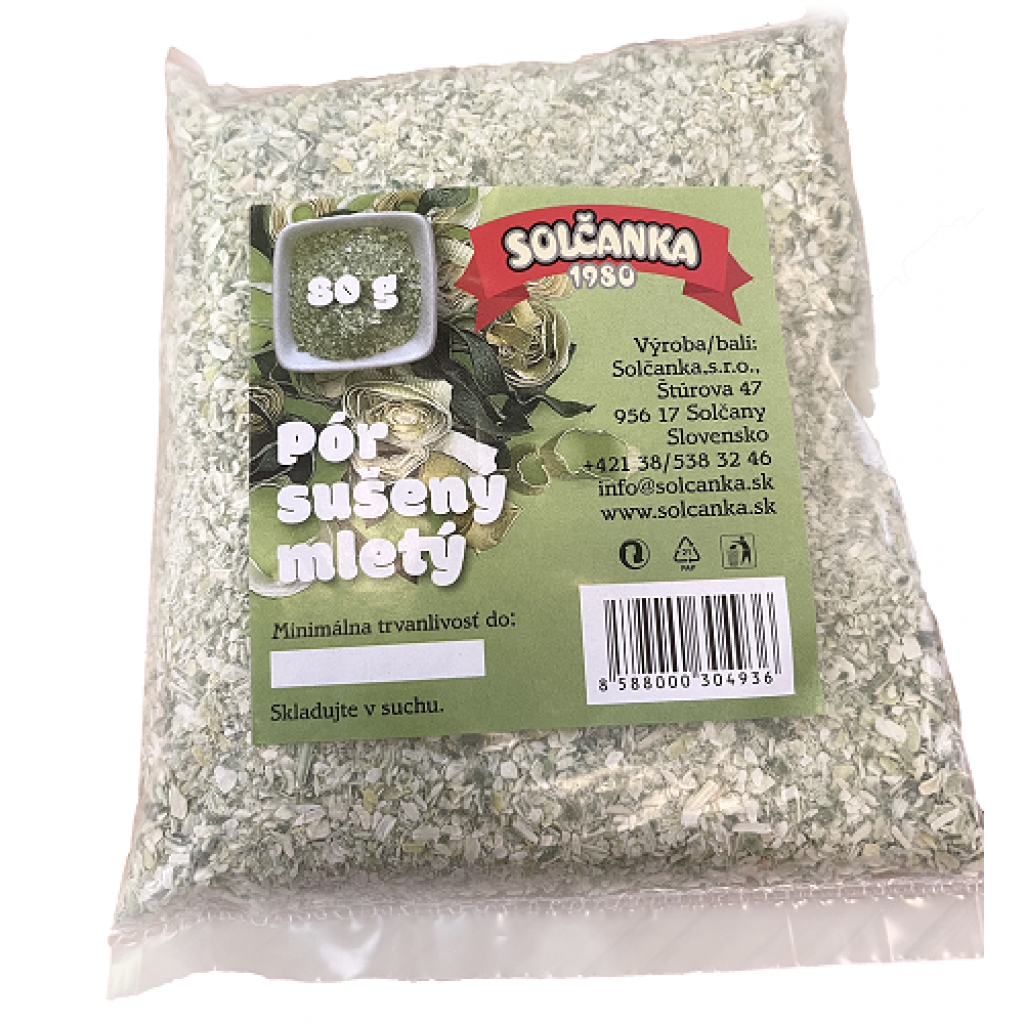 Sušený pór mletý 80g Sušený pór mletý 80g