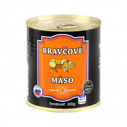 Bravčové mäso vo vlastnej šťave 300g