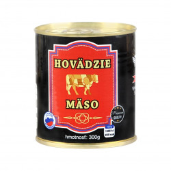 Hovädzie mäso vo vlastnej šťave 300g