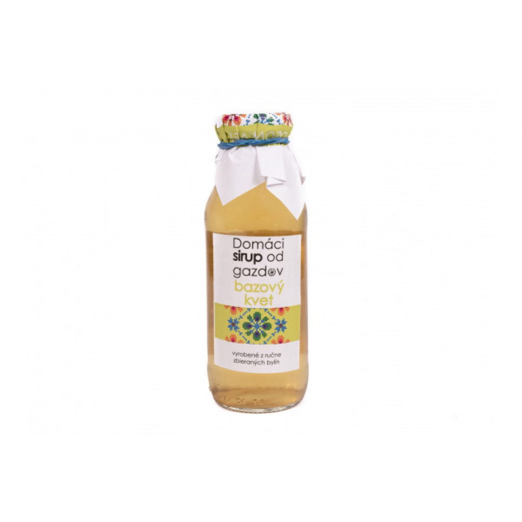Bazový sirup od Gazdov 300 ml Bazový sirup od Gazdov 300 ml