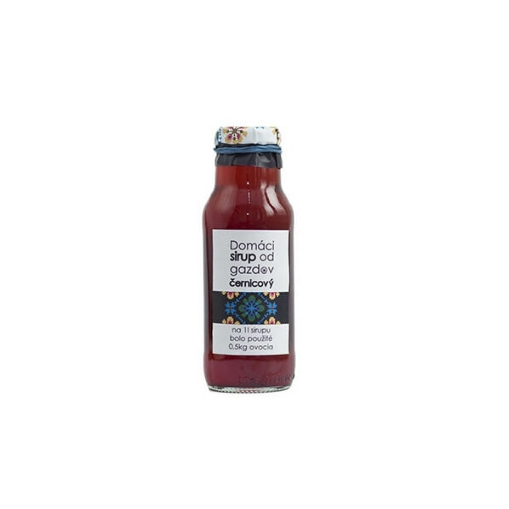Černicový sirup od Gazdov 300 ml Černicový sirup od Gazdov 300 ml