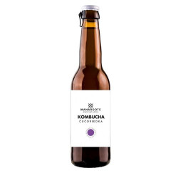 ﻿Kombucha čučoriedková 330ml