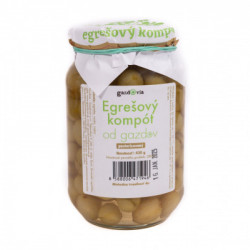 Egrešový kompót od Gazdov 430g