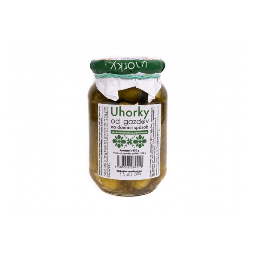 Uhorky od Gazdov 430g Uhorky od Gazdov 430g