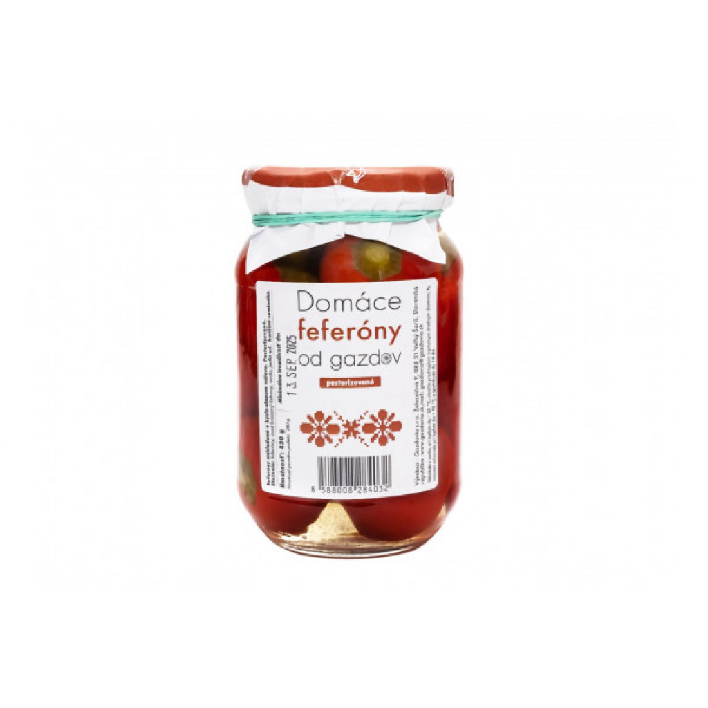 Feferóny od Gazdov 410g Feferóny od Gazdov 410g